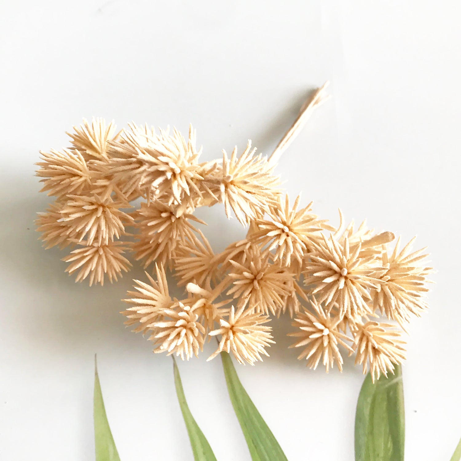 Realistic Faux Pine Pick with Cone, 5.5" Greenery Stem for DIY Crafts, Rustic Wedding Boutonnieres, Wreath Making & Holiday Floral Decor