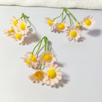 20 Pcs Mini Silk Daisy Bundles, 3" Small Faux Daisies for DIY Crafts, Rustic Wedding Decor, Wreath Making, Corsages & Gift Toppers