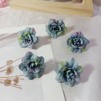 Realistic Faux Succulent Rose Heads, 4.5cm (2") - Perfect for DIY Gifts, Weddings, Home Decor, Floral Arrangements