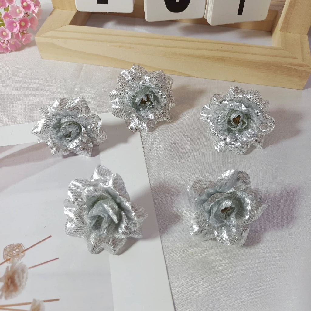 Realistic Faux Succulent Rose Heads, 4.5cm (2") - Perfect for DIY Gifts, Weddings, Home Decor, Floral Arrangements