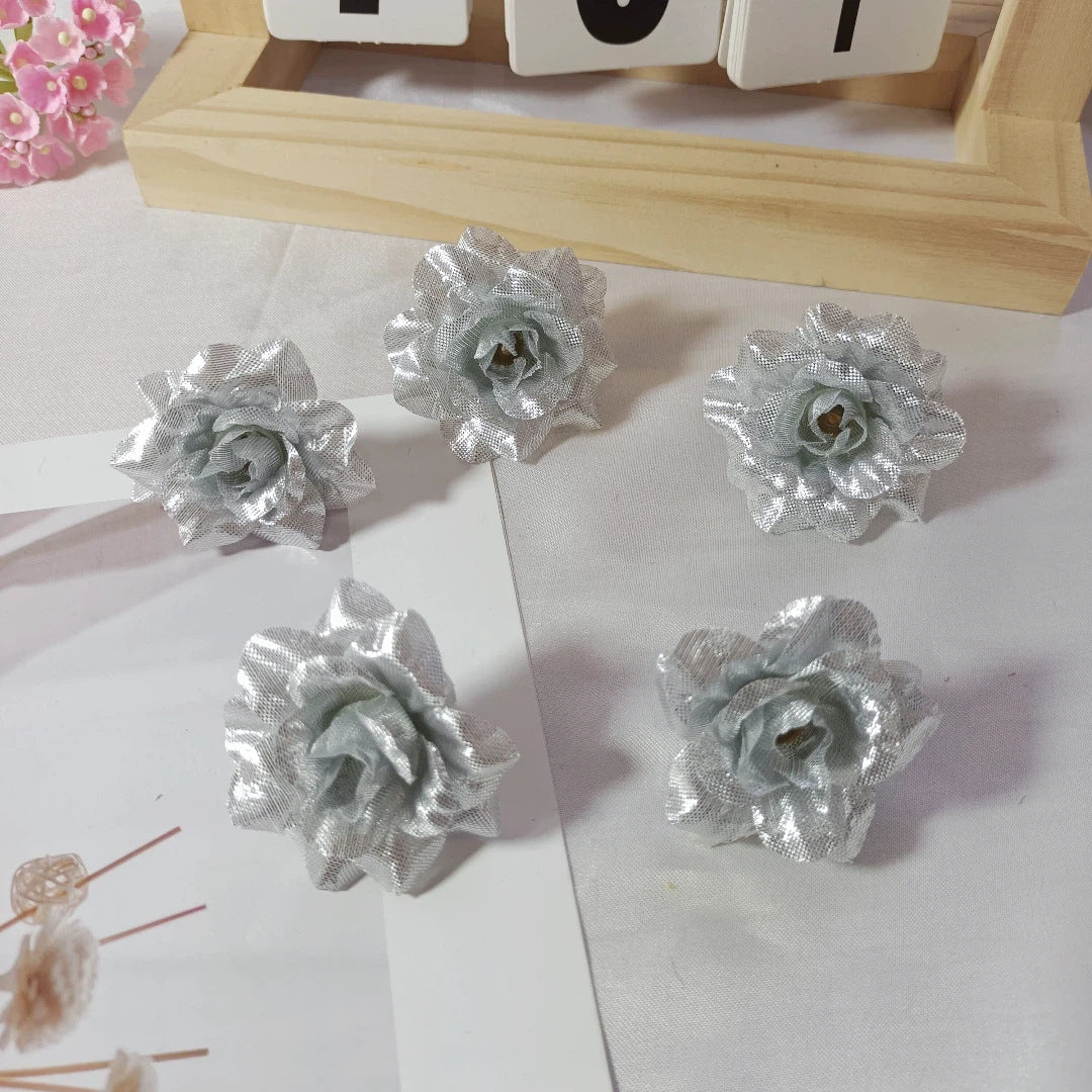 Realistic Faux Succulent Rose Heads, 4.5cm (2") - Perfect for DIY Gifts, Weddings, Home Decor, Floral Arrangements