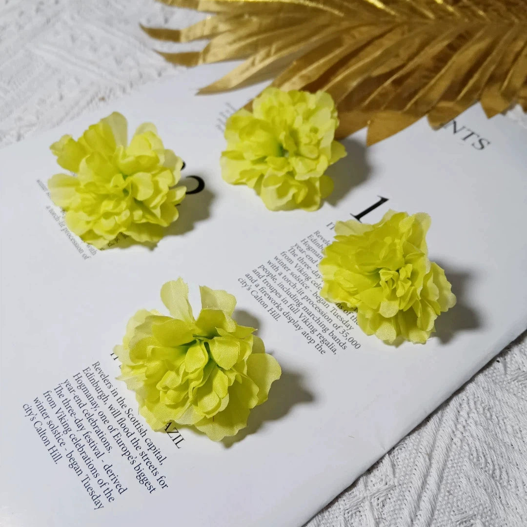 Realistic Lilac Flower Heads, 2-Inch Faux Flowers in Bulk for DIY Crafts, Wedding Decor, Wreath Making & Event Supplies