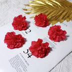 Realistic Lilac Flower Heads, 2-Inch Faux Flowers in Bulk for DIY Crafts, Wedding Decor, Wreath Making & Event Supplies