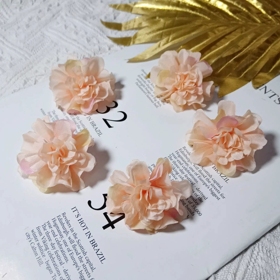 Realistic Lilac Flower Heads, 2-Inch Faux Flowers in Bulk for DIY Crafts, Wedding Decor, Wreath Making & Event Supplies
