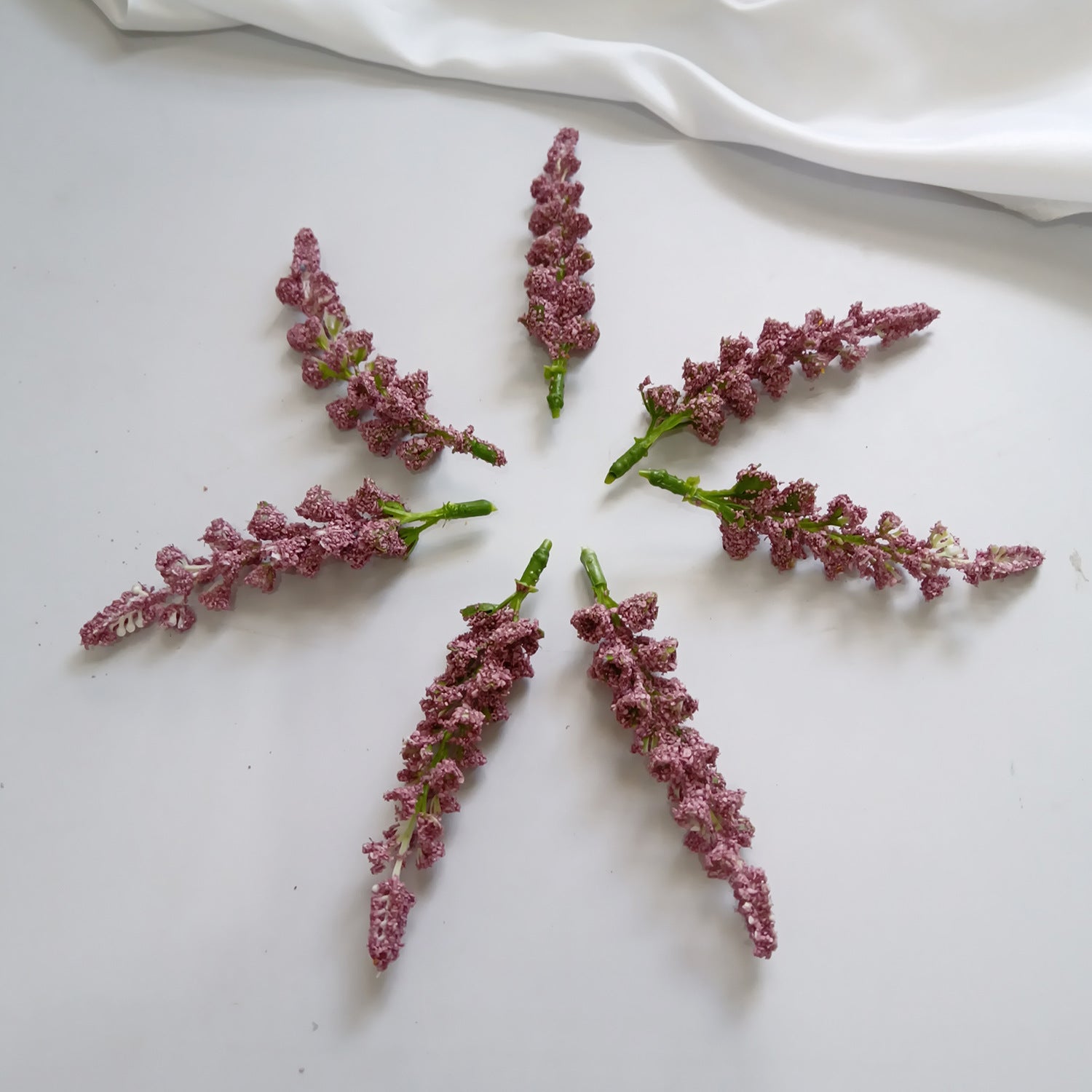 Realistic Wheat Sprays - 4.5" Faux Floral Decor, Perfect for Corsages, Wedding Bouquets, Home Accents, Cottagecore Style