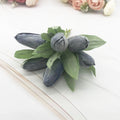 Frosted Mini Tulip Bouquet, 5.5", 6 Stems of Realistic Faux Tulips for DIY Wedding Crafts, Corsages, Small Vases & Home Decor Accents