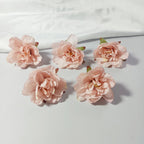 10-Pack Silk Water Lily Flower Heads, 3" Large Realistic Faux Peony Style Blooms, Loose Artificial Flowers for DIY Crafts, Wedding Decor, Event Design