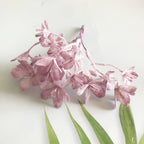 Artificial Frosted Greenery Picks, 6.5" Pine Mist Stems, Realistic Filler Foliage for DIY Wreaths, Weddings & Crafts, Available in 8 Colours