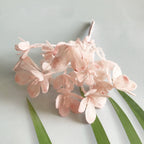 Artificial Frosted Greenery Picks, 6.5" Pine Mist Stems, Realistic Filler Foliage for DIY Wreaths, Weddings & Crafts, Available in 8 Colours