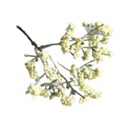 Artificial Baby's Breath Stems, 6.5" Mini Frosted Gypsophila Bunch for DIY Crafts, Wedding Bouquets, Corsages, Vase Filler, Bulk Options