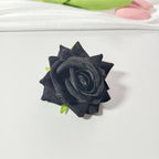 2" Velvet Rose Heads, Soft Artificial Craft Flowers for DIY Weddings, Corsages, Bouquets & Event Decor, Bulk Wholesale