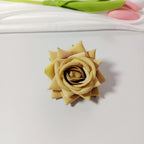 2" Velvet Rose Heads, Soft Artificial Craft Flowers for DIY Weddings, Corsages, Bouquets & Event Decor, Bulk Wholesale