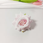 2" Velvet Rose Heads, Soft Artificial Craft Flowers for DIY Weddings, Corsages, Bouquets & Event Decor, Bulk Wholesale