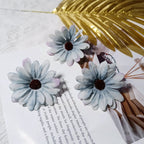Realistic 3" Daisy Flower Heads, Soft Fabric, Perfect for DIY Wedding Decor, Home Accents, Gift Wrapping, Floral Arrangements