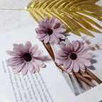 Realistic 3" Daisy Flower Heads, Soft Fabric, Perfect for DIY Wedding Decor, Home Accents, Gift Wrapping, Floral Arrangements
