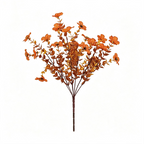 Autumn Eucalyptus & Violet Faux Floral Stems, 12-Pack, 14" Life-Like Greenery for Wedding Bouquets, Event Decor, Vase Arrangements & Home Styling