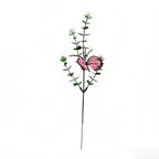 10 Stems Faux Butterfly Orchid, 12" Bulk Set of Lifelike Phalaenopsis Flowers, Artificial Floral Stems for Vase, Wedding, DIY Home Decor