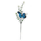 10 Stems Faux Butterfly Orchid, 12" Bulk Set of Lifelike Phalaenopsis Flowers, Artificial Floral Stems for Vase, Wedding, DIY Home Decor