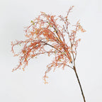 Artificial Star Grass & Mist Pine Faux Plant, 35" Tall, Real-Touch Green, Orange, Pink, Red, White, Modern Home Decor, Hotel Styling, Window Display