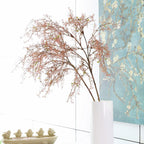 Artificial Star Grass & Mist Pine Faux Plant, 35" Tall, Real-Touch Green, Orange, Pink, Red, White, Modern Home Decor, Hotel Styling, Window Display
