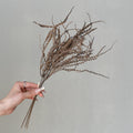Autumn Coral Grass Bouquet 18" Real-Touch Faux Flowers | Perfect for Weddings, Home Decor, and Event Styling, 45cm Plastic Arrangement