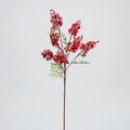 Artificial Nandina Berry Branch with Red Berries, 30" Tall Faux Floral Stem for Holiday Decor, Christmas Centerpieces, Wedding & Home Decor