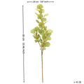 Artificial Eucalyptus Leaves Stems, 33" Real-Touch Faux Greenery, Bulk Pack of 9 Stems for Home Decor, Weddings & Floral Arrangements