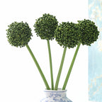 Real-Touch Artificial Hydrangea Stems, 21" Tall with 4" Bloom Heads, Lifelike Faux Floral Arrangement for Vases, Home Decor, Weddings & Commercial Displays (Set of 1, No Vase Included)