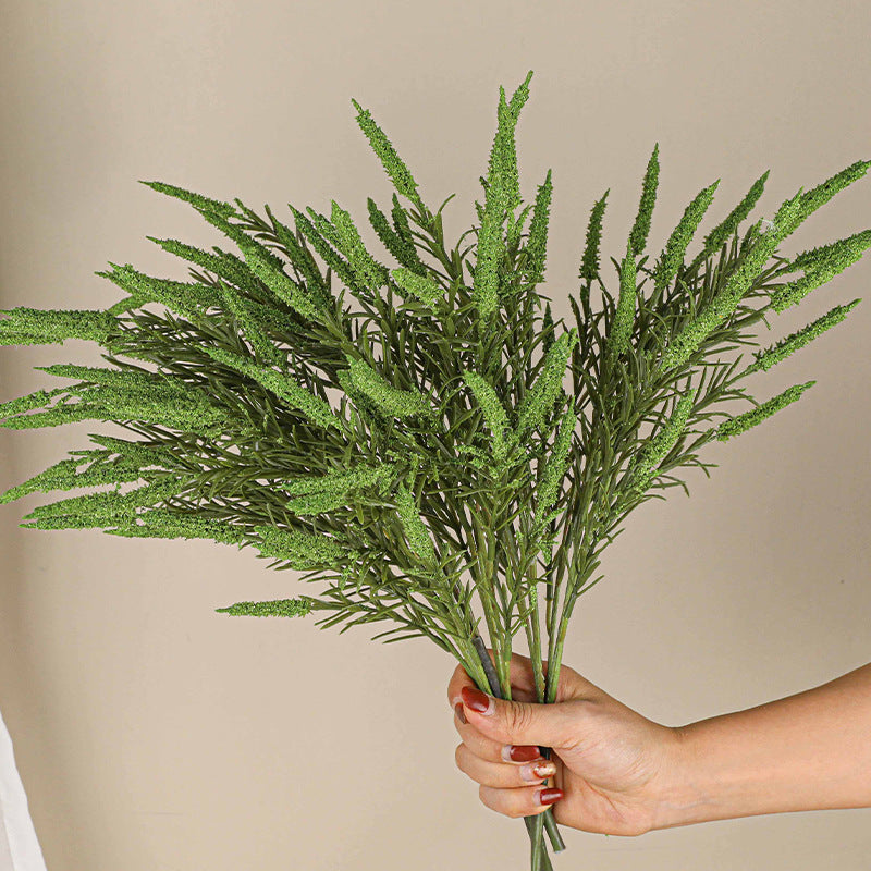 Artificial Foxtail Grass Stems, 18" Real-Touch Faux Greenery, Home Decor, Wedding Centerpieces, Bulk Floral Arrangements