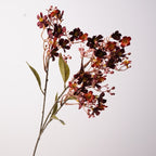 Realistic Daphne Artificial Flower Stem, 24" Long with Delicate Blooms, Perfect for Vase Arrangements, Wedding Decor & Home Styling