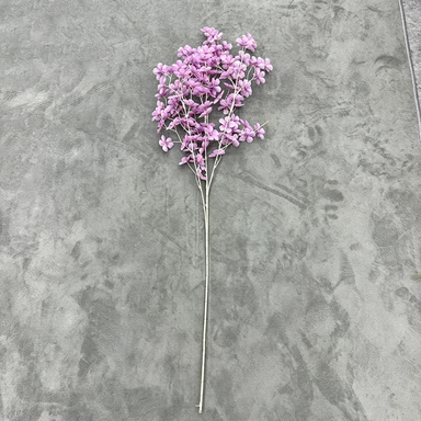 Artificial Apple Blossom Stems, 43" Tall with 2.5" Real-Touch Flower Heads, Pink Faux Floral for Weddings, Home Decor & Bulk Arrangements