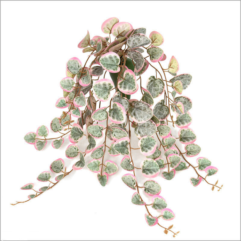 126-Leaf Artificial Eucalyptus Vine, 19" Real-Touch Hanging Foliage for Home Decor, Weddings & Bulk Floral Arrangements