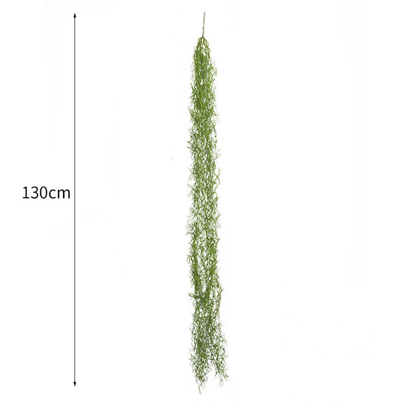 Realistic Hanging Air Plant, 51" Long Faux Tillandsia, Indoor Wall Decor, Wedding & Home Styling, Bulk Options Available