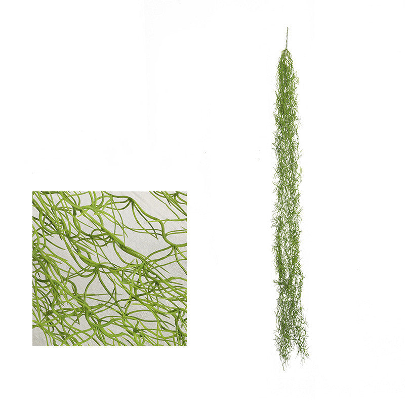 Realistic Hanging Air Plant, 51" Long Faux Tillandsia, Indoor Wall Decor, Wedding & Home Styling, Bulk Options Available