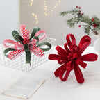 Christmas Red Berry Cloth Floral Pick, 10" Tall, Light Luxury Style, Festive Holiday Decor