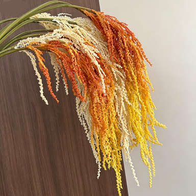Artificial Love Grass Vine, 46" Trailing Wedding Arch Decor, Wall Hanging Floral Arrangement