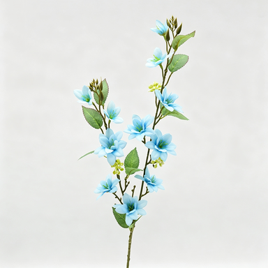Artificial Jasmine Stems, Modern Bush with 11 Blooms, 28" Tall, Perfect for Weddings & Home Decor