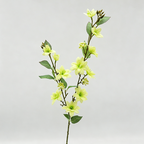 Artificial Jasmine Stems, Modern Bush with 11 Blooms, 28" Tall, Perfect for Weddings & Home Decor