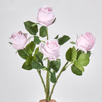 Artificial Rose, Single Stem, 17" Tall, 3" Bloom, Wedding, Home Decor, Valentine's Day Bouquet Filler