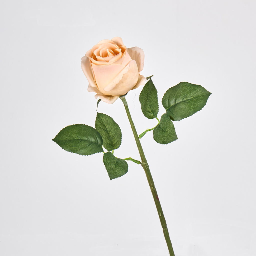 Artificial Rose, Single Stem, 17" Tall, 3" Bloom, Wedding, Home Decor, Valentine's Day Bouquet Filler