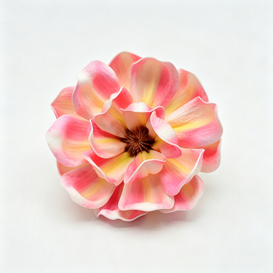Artificial Magnolia Flower Heads, Pack of 1, 5" Diameter, Wedding Decor, DIY Craft, Indoor Use