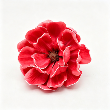 Artificial Magnolia Flower Heads, Pack of 1, 5" Diameter, Wedding Decor, DIY Craft, Indoor Use
