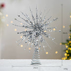 Christmas Tree Topper Star, 6 Styles of LED Star Tree Topper Decorations for Holiday, Winter Weddings & Parties (Sizes Vary)