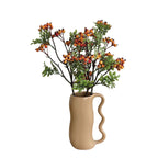 Artificial Blueberry Stem, Rustic Foam Berry Branch, 24" Single Stem, Indoor Home Decor, Window Display, Hotel Styling