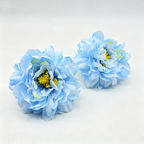 Artificial Peony Flower Heads, Silk Peony Blooms, Pack of 3, 5.5" Diameter, Wedding Decor, Table Arrangements, DIY Crafts