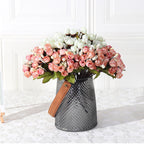 15-Head Autumn Star Buds Artificial Flower Stem, Modern Ins Style, 9" Tall, Plastic, Perfect for Holidays & Office Decor