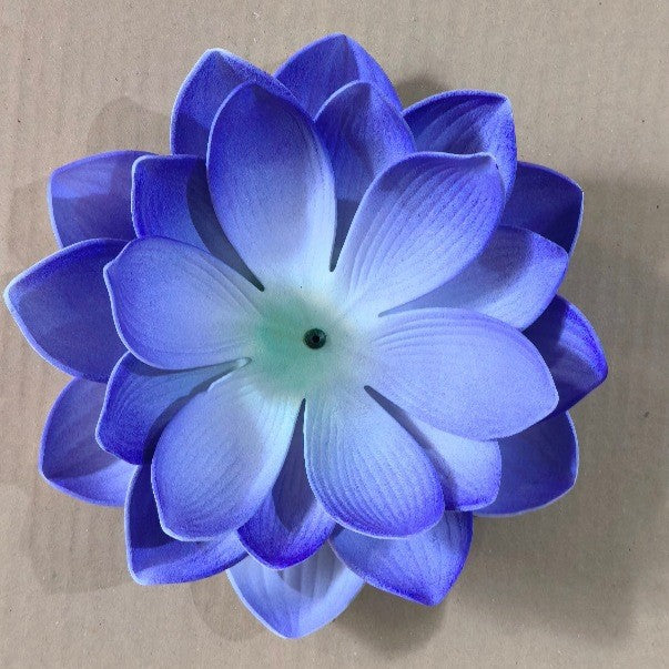 Artificial Lotus Flower, 11" Diameter, Plastic Material, DIY Craft Project, Wedding Decor, Home Decoration