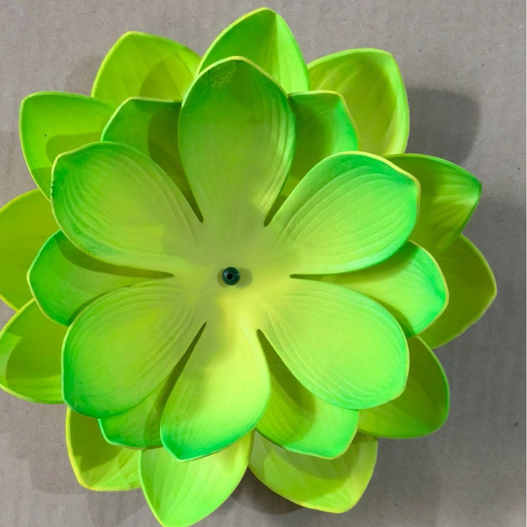 Artificial Lotus Flower, 11" Diameter, Plastic Material, DIY Craft Project, Wedding Decor, Home Decoration