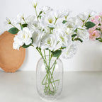 Artificial Lisianthus Silk Flower Bush, 4 Blooms, 22" Tall, Perfect for Weddings, Home Decor, and Photography Props