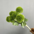 Artificial Dandelion Bouquet, 6 Stems, 20" Tall, Plastic, Rustic & Woodland Style, Perfect for Weddings, Home Decor, and Commercial Spaces